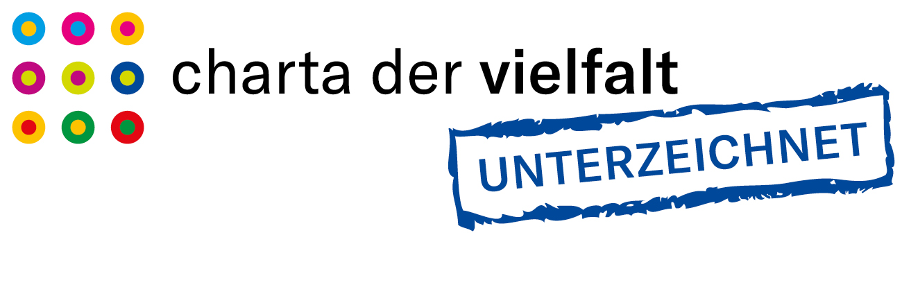 Die Unterzeichnung des Charta der Vielfalt.
