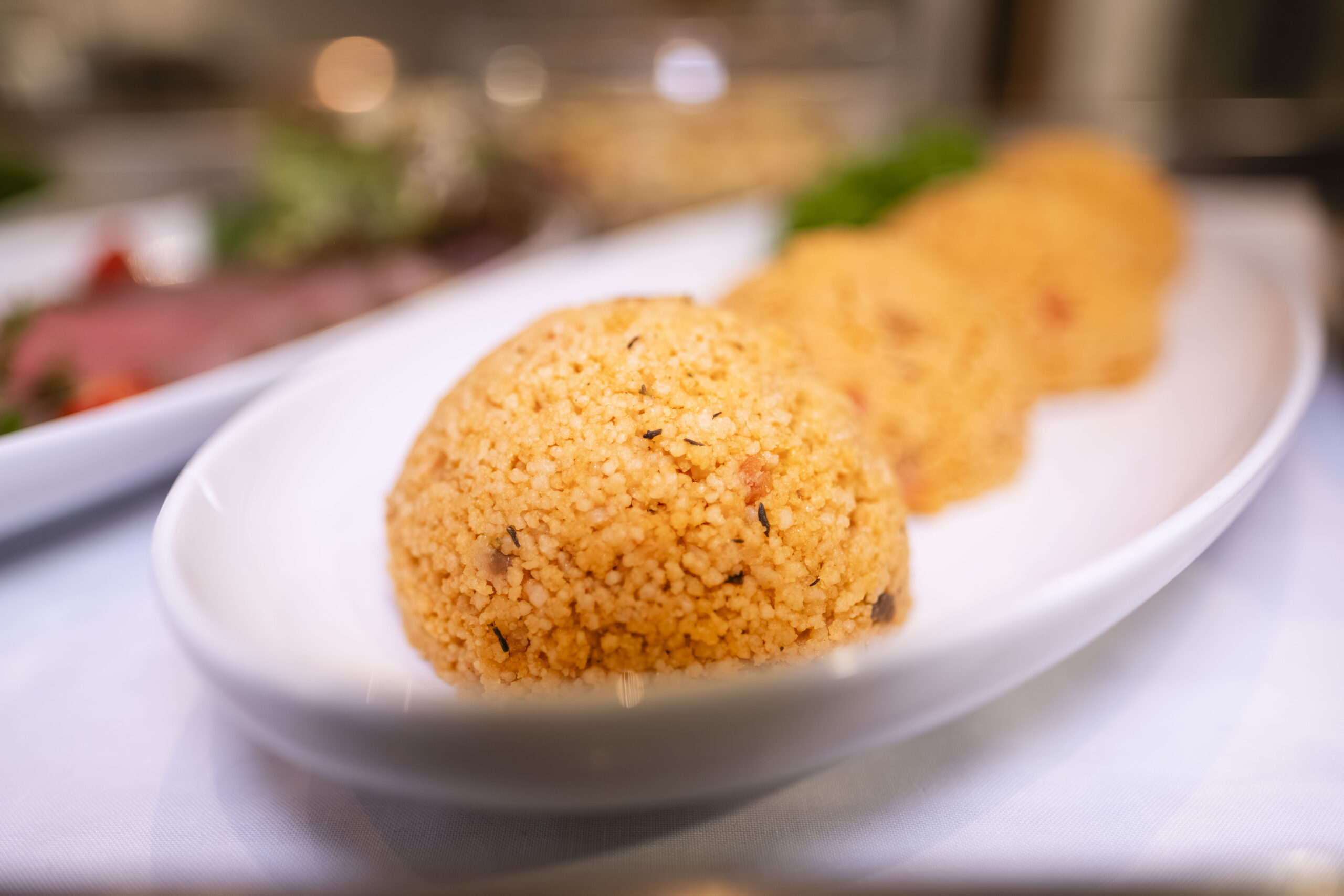 Mahlzeit im Restaurant des Seniorenheims